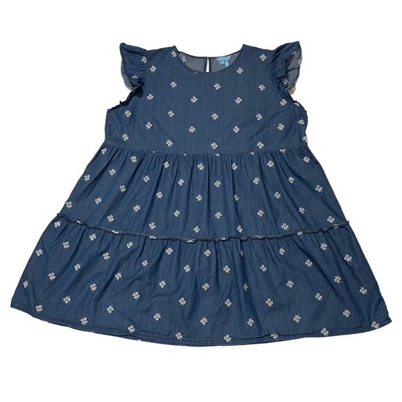 Draper James Embroidered A-line Dress - Blue - XXL - Picture 5 of 13